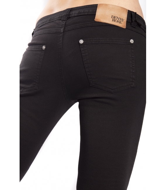 DENNY ROSE Pantalone / Jeans con strappi NERO 63DR12008