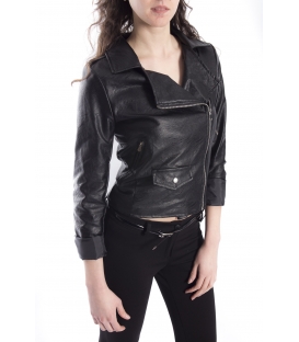 ZIMO Jacket in eco-leather BLACK Art. 2431