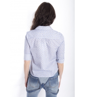 ZIMO Camicia in fantasia righe BLU Art. 2315