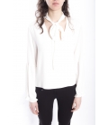ZIMO Blouse / Shirt with bow WHITE Art. 2336