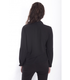 ZIMO Blusa / Camicia con fiocco BLACK Art. 2336