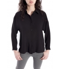 Shirt WOMAN with buttons BLACK Art. 9140