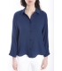Shirt WOMAN with buttons BLUE Art. 9140
