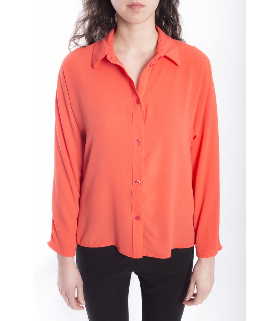 Shirt WOMAN with buttons CORAL Art. 9140
