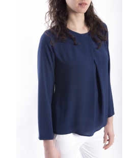 Maglia DONNA maniche lunghe BLU Art. 6077