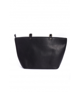ARTE A SPASSO Bag with eco-leather details FANTASY black