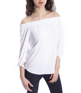 DENNY ROSE Blusa / Top con scollo BIANCO 63DR16027