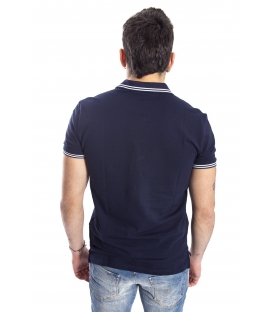 ANTONY MORATO Polo with logo BLU MARINE MMKS00740