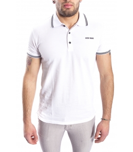 ANTONY MORATO Polo con logo BIANCO MMKS00740