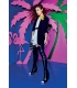 DENNY ROSE Long jacket BLACK Art. 63DR13003
