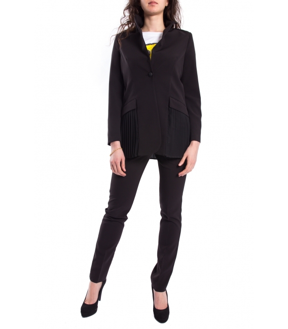 DENNY ROSE Long jacket BLACK Art. 63DR13003