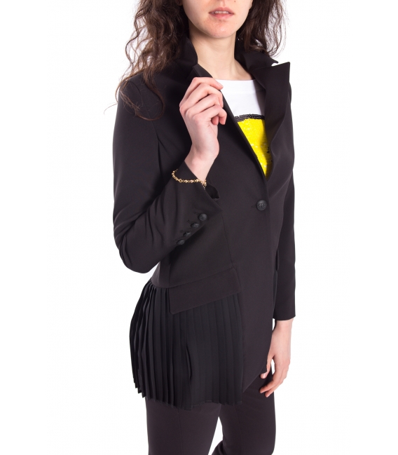 DENNY ROSE Long jacket BLACK Art. 63DR13003