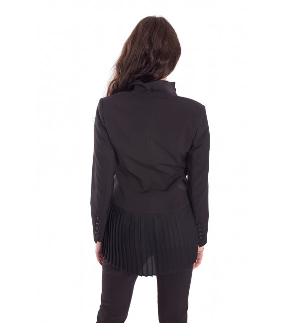 DENNY ROSE Long jacket BLACK Art. 63DR13003