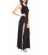 DENNY ROSE Long dress BLACK 52DR12011