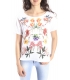 DENNY ROSE T-shirt con stampa WHITE Art. 63DR26015