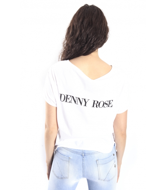 DENNY ROSE T-shirt con stampa WHITE Art. 63DR26015