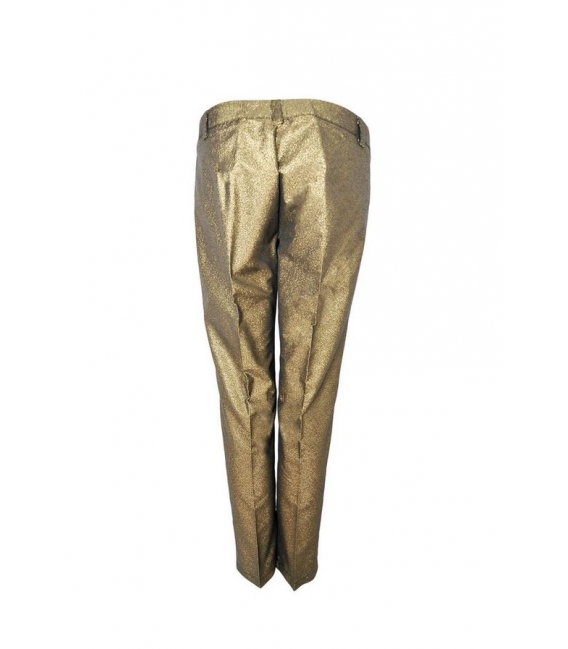 DENNY ROSE Pants with zip GOLD Art. 51DR22004