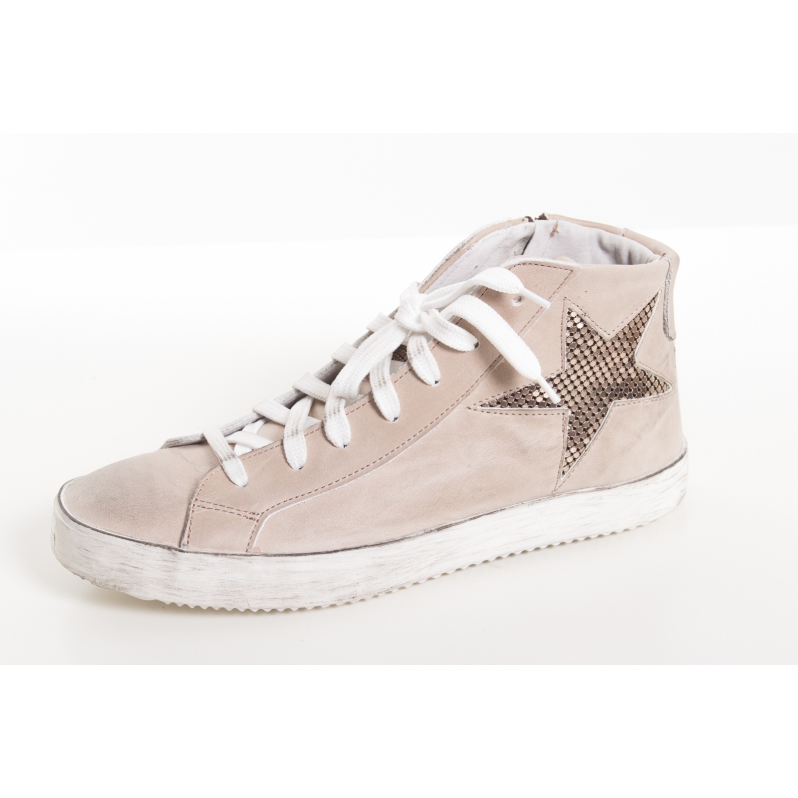 OVYE sneakers in pelle con stella BEIGE Ejeans