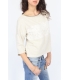 PLEASE sweatshirt with lace GOLD M526D036 NEW