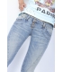 PLEASE jeans slim fit 4 buttons DENIM P68CBQ2OQ NEW
