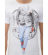 ANTONY MORATO T-shirt in jersey with print WHITE MMKS00296 NEW