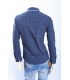 ALCOTT camicia di cotone in fantasia BLU art. UOSS14