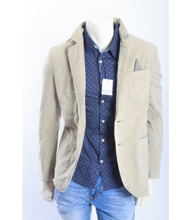 ALCOTT giacca in canvas con dettaglio taschino BEIGE NEW