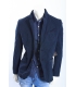 ALCOTT giacca in canvas con dettaglio taschino BLU NEW