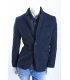 ALCOTT giacca in canvas con dettaglio taschino BLU NEW