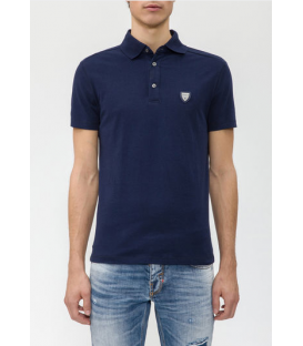 ANTONY MORATO Polo in jersey BLU MMKS00274 NEW