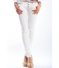 PLEASE jeans 3 buttons slim fit WHITE P83ACV94U 