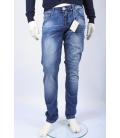 DIKTAT jeans chiusura con bottoni DENIM D47503 NEW