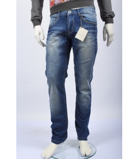 DIKTAT jeans chiusura con zip DENIM D47501 NEW