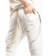 PLEASE jeans boyfriend baggy with braces and zip GESSO P59DCV9DQ NEW