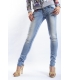 525 jeans slim fit 4 buttons LIGHT DENIM P454521 NEW
