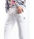 525 jeans slim fit 4 buttons WHITE P454522 NEW