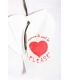 PLEASE t-shirt with print WHITE M43491622 NEW