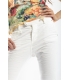 PLEASE jeans boyfriend baggy with zip BIANCO OLD 3D P63 FCV94U NEW