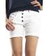 SUSY MIX shorts boyfriend baggy WHITE 4185 NEW