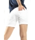 SUSY MIX shorts boyfriend baggy WHITE 4185 NEW