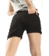 SUSY MIX shorts boyfriend baggy BLACK 4185 NEW