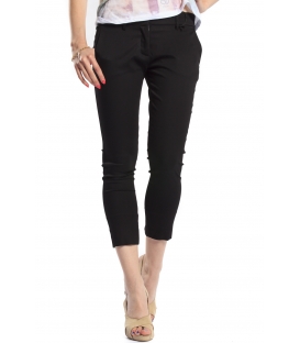 DENNY ROSE pantalone con spacchetto NERO 45DR22001 SUMMER 2014 NEW