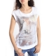 PLEASE t-shirt with print WHITE M43491706 NEW