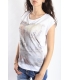 PLEASE t-shirt with print WHITE M43491706 NEW
