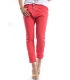 PLEASE jeans boyfriend baggy 3 buttons CORAL OLD+3D with COVER P78ACV94U NEW