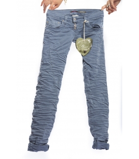 PLEASE jeans 4 bottoni slim fit color P68CCV94U AVIO