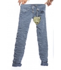 PLEASE jeans 4 bottoni slim fit color P68CCV94U AVIO