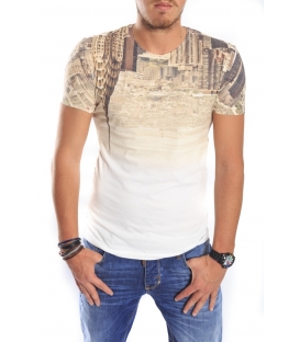 ANTONY MORATO T-shirt with print WHITE MMKS00450 NEW 