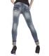 SMAGLI jeans slim fit 4 buttons DENIM SHD1630 P68 NEW