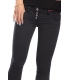 PLEASE jeans slim fit 4 buttons COLOR BLACK P68CCU94U +3D NEW
